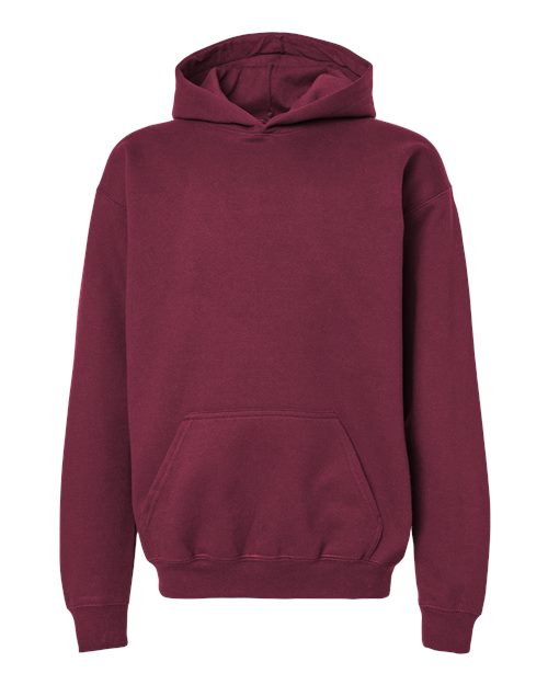 Youth Lightweight Hoodie - Maroon