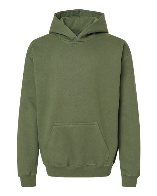 Youth Lightweight Hoodie - Military Green