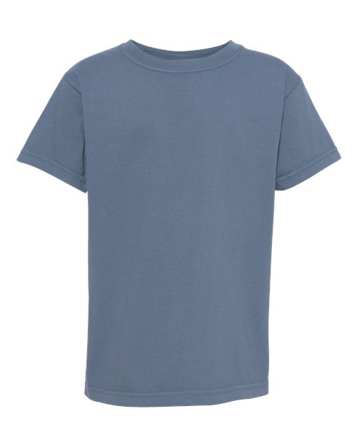 Youth Garment-Dyed T-Shirt - Blue Jean
