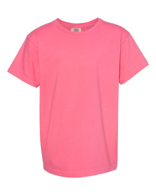 Youth Garment-Dyed T-Shirt - Crunchberry