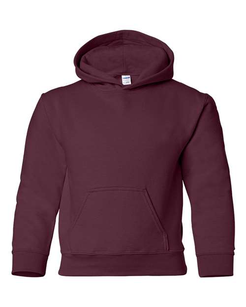 Youth Heavy Hoodie - Maroon