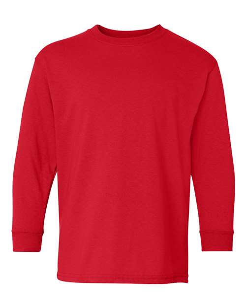 Youth Long Sleeve Shirt - Red