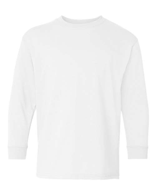 Youth Long Sleeve Shirt - White