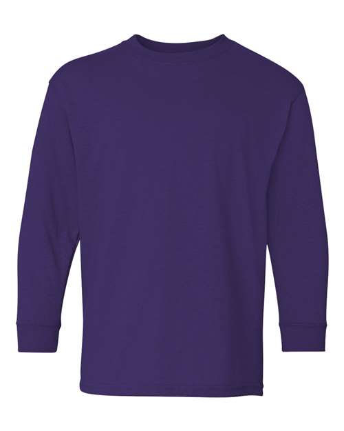 Youth Long Sleeve Shirt - Purple