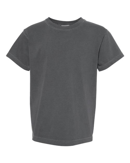 Youth Garment-Dyed T-Shirt - Pepper