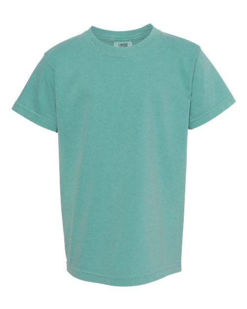 Youth Garment-Dyed T-Shirt - Seafoam