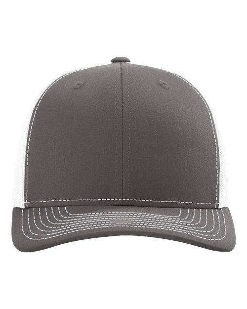 Classic Trucker Hat - Charcoal/ White
