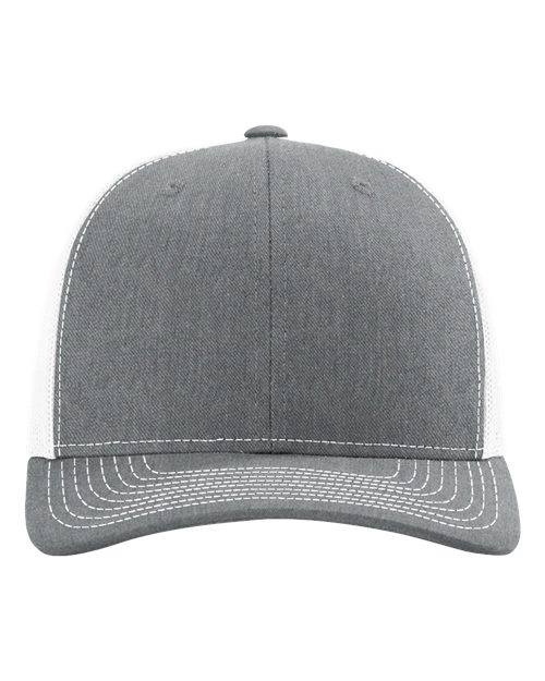 Classic Trucker Hat - Heather Grey/ White