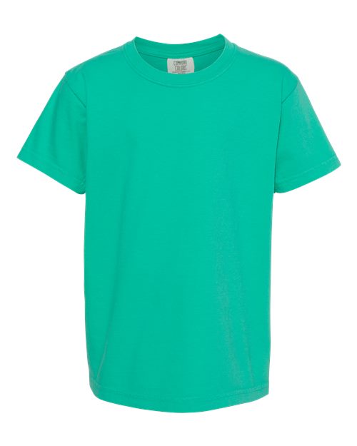 Youth Garment-Dyed T-Shirt - Island Green