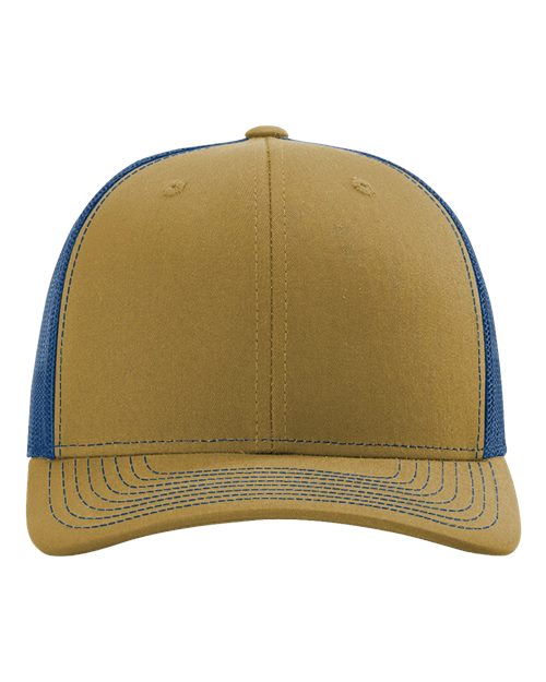 Classic Trucker Hat - Biscuit/ True Blue