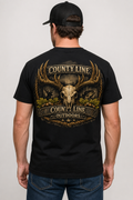 Countyline Outdoors Deer Skull Graphic Tee