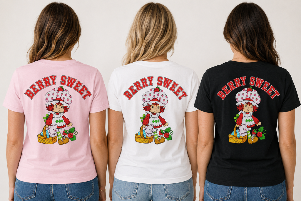 Berry Sweet Strawberry Girl T-Shirt